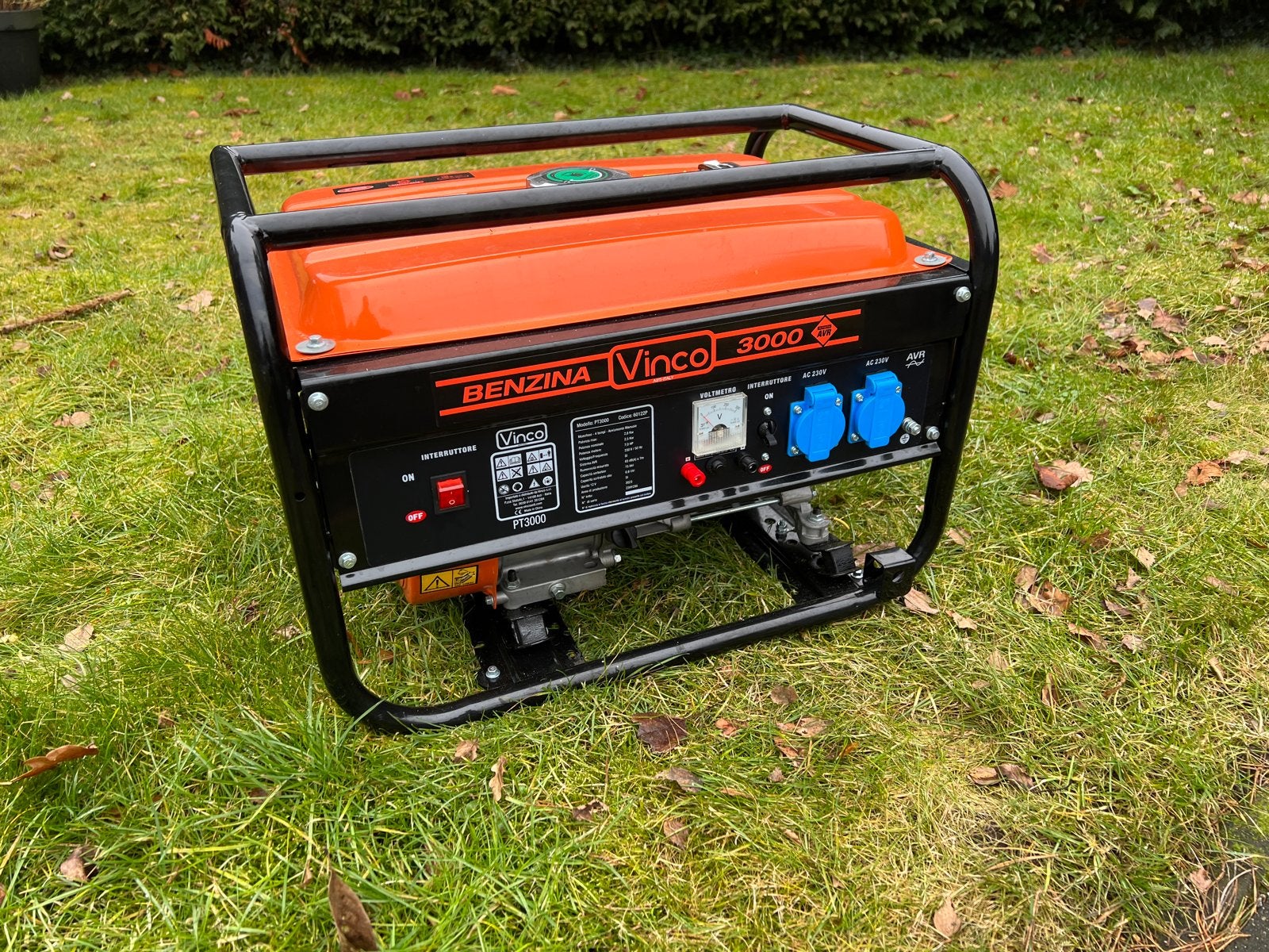Vinco Aggregaat PT3000 - Zo goed als nieuw, Ophalen of Verzenden, Zo goed als nieuw, Minder dan 5 kVA, Benzine