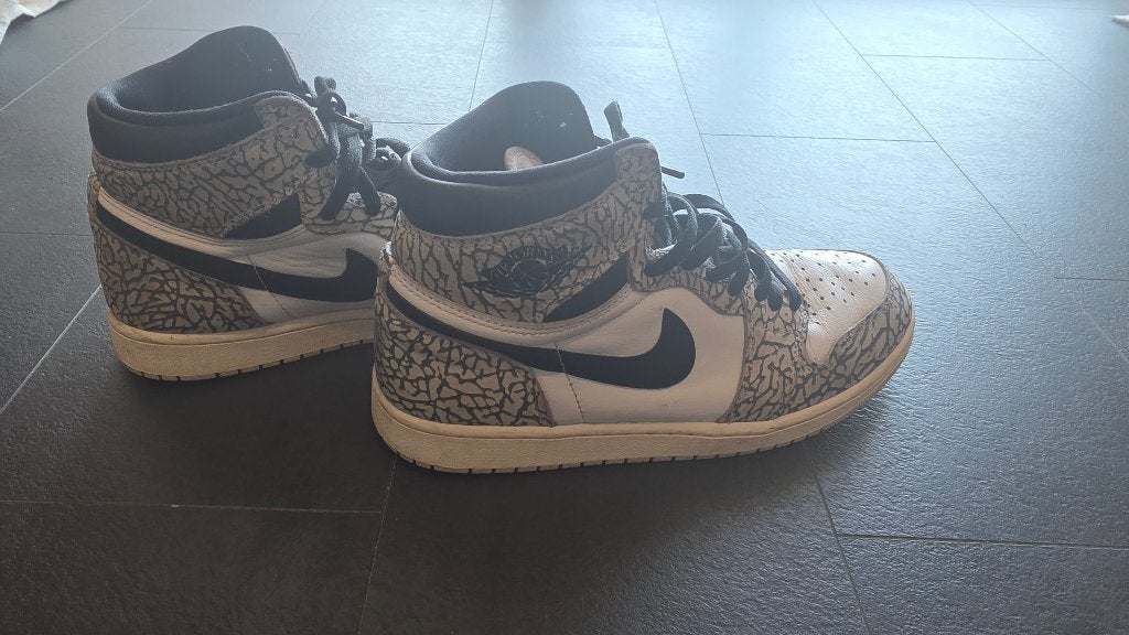 Nike Jordan 1 goede staat, Wit, Ophalen of Verzenden, Sneakers of Gympen, Gedragen