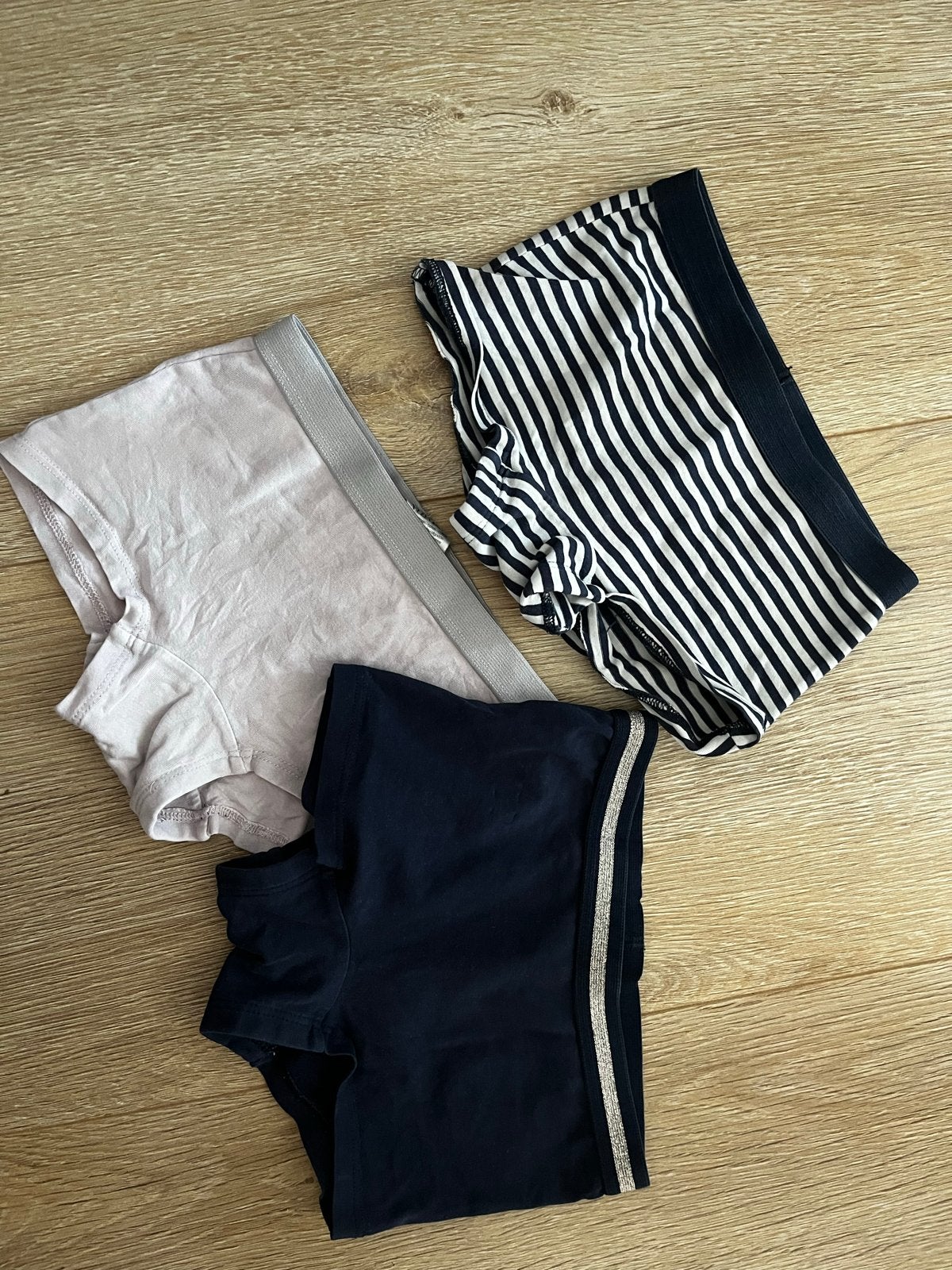 Set van 3 meisjes  boxers mt 122/128, Kleding | Dames, Ondergoed en Lingerie, Ophalen, Meerkleurig, Broekje of Short