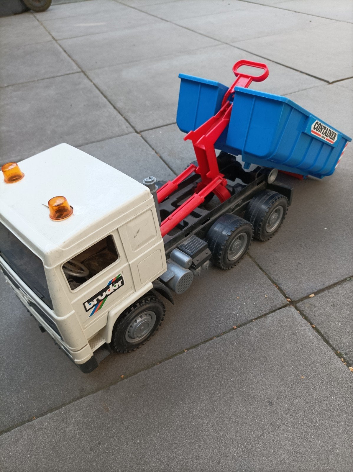 containervrachtauto, Ophalen, Gebruikt