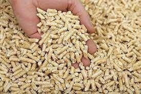 pelletkorrels, witte pellets, houtpellets 990kg, 3 tot 6 m³, Ophalen