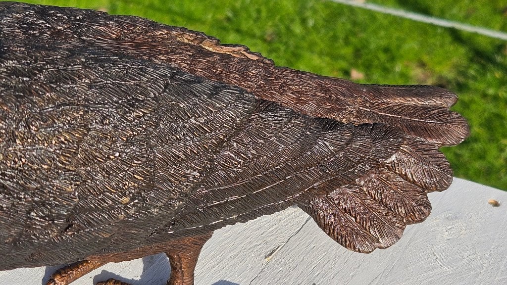 DUIF / bronzen beeld / duiven / vogel / dierenbeeld, Nieuw, Info@huisentuindecoratiemarie.nl, Huis en tuin decoratie marie, Dierenbeeld