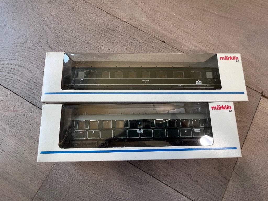 Marklin 43211,  41351 ho wagons nieuwstaat, Wisselstroom, Verzenden, Märklin, Nieuw