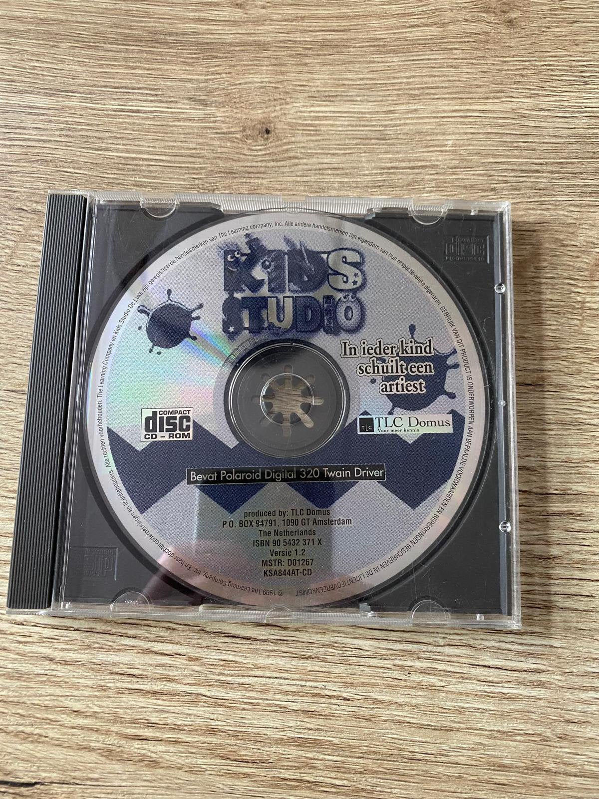 Kids Studio – In ieder kind schuilt een artiest – PC cd-rom, Spelcomputers en Games, Ophalen of Verzenden, Gebruikt, Puzzel en Educatief