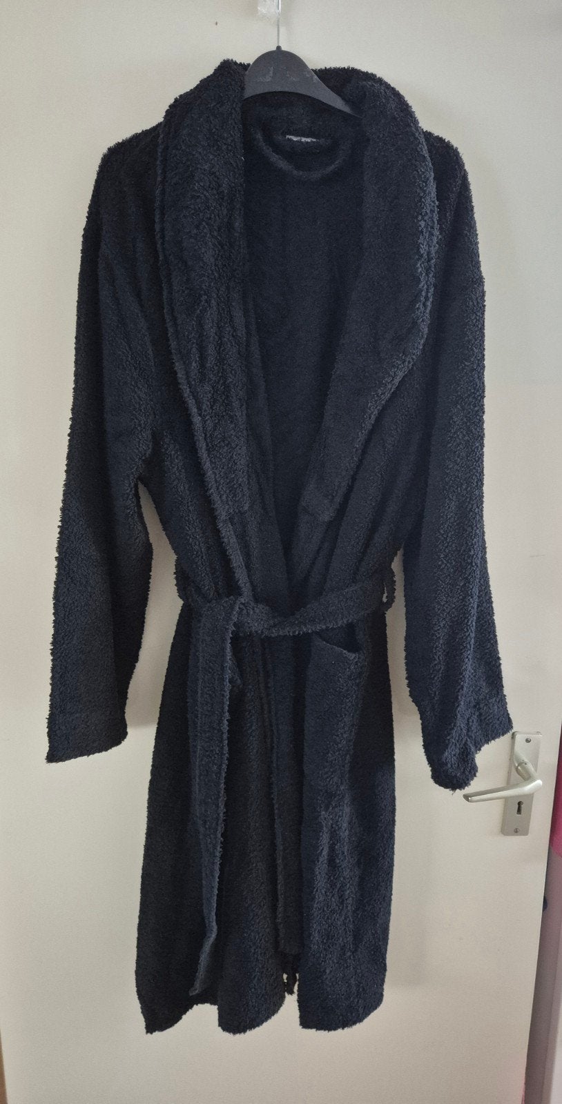 badjas xl, Kleding | Dames, Ophalen of Verzenden, Zo goed als nieuw, Maat 46/48 (XL) of groter, Zwart