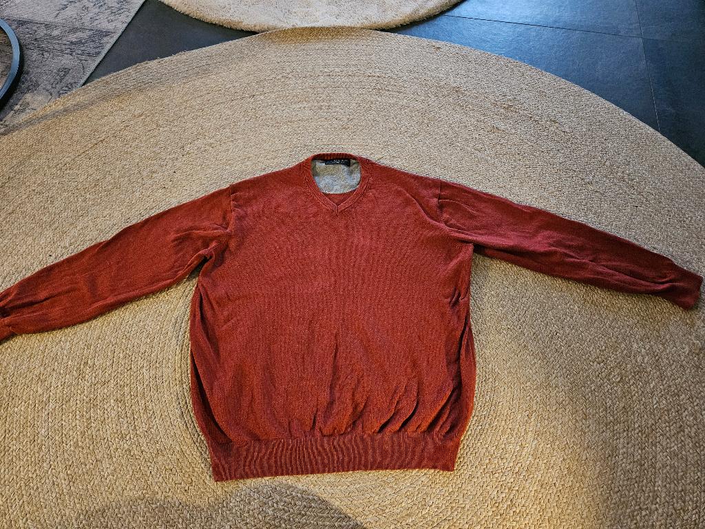 Rode trui van Brighton blue, maat xl, Kleding | Heren, Ophalen of Verzenden, Zo goed als nieuw, Rood, Maat 56/58 (XL)