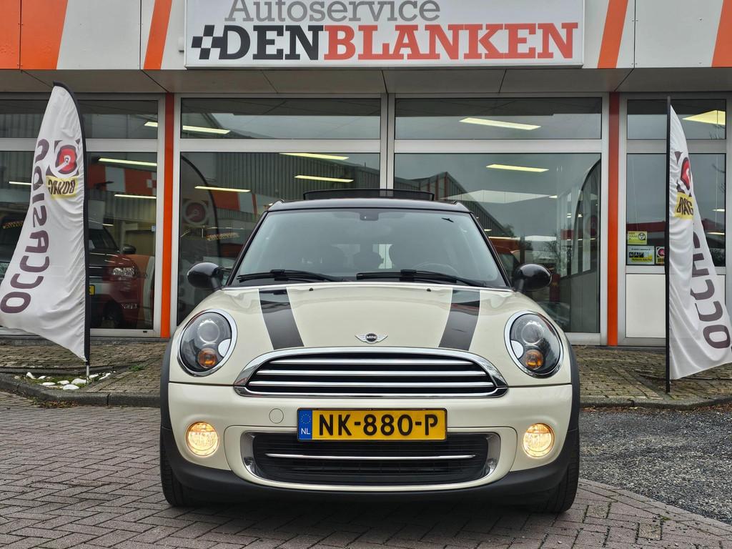 Mini Mini Clubman 1.6 Cooper Chili BJ.2014 / Panodak / Navi, Auto's, Gebruikt, 4 cilinders, 4 stoelen, Leder en Stof