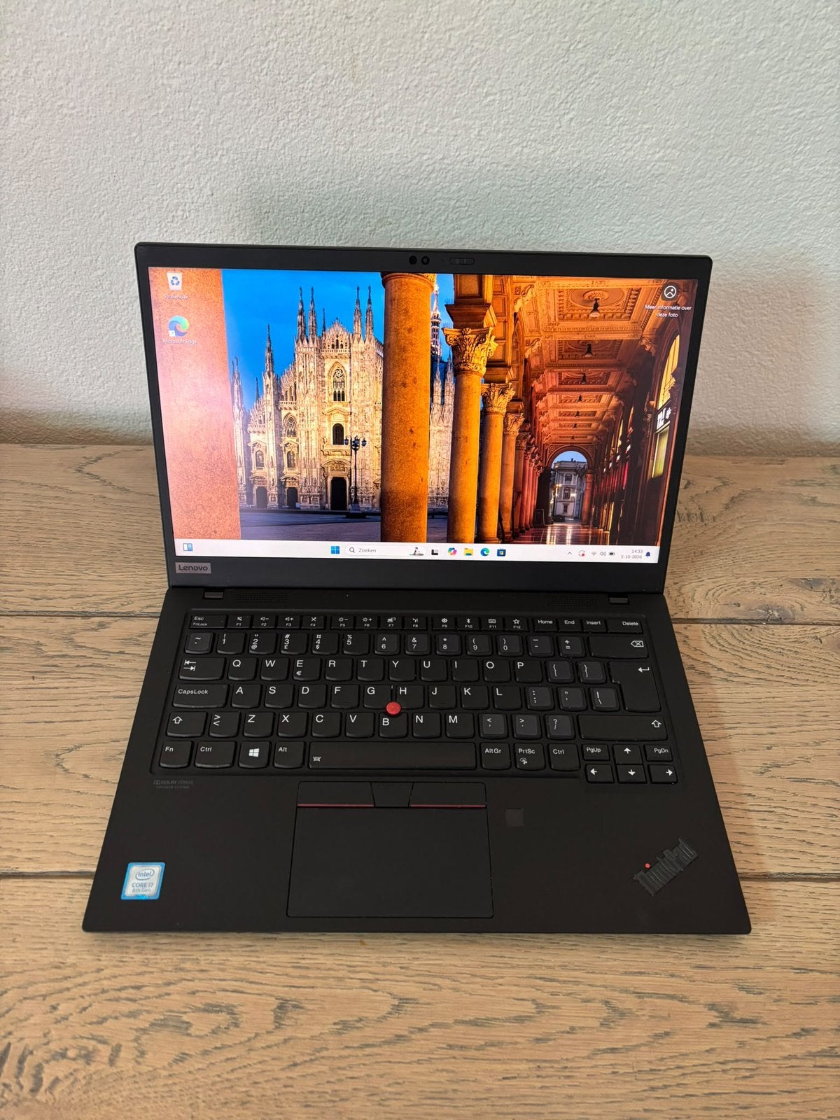 Lenovo ThinkPad X1 Carbon Gen 7 | i7 | 16GB | 256GB SSD, Computers en Software, 256 GB, 2 tot 3 Ghz, Qwerty, Ophalen of Verzenden