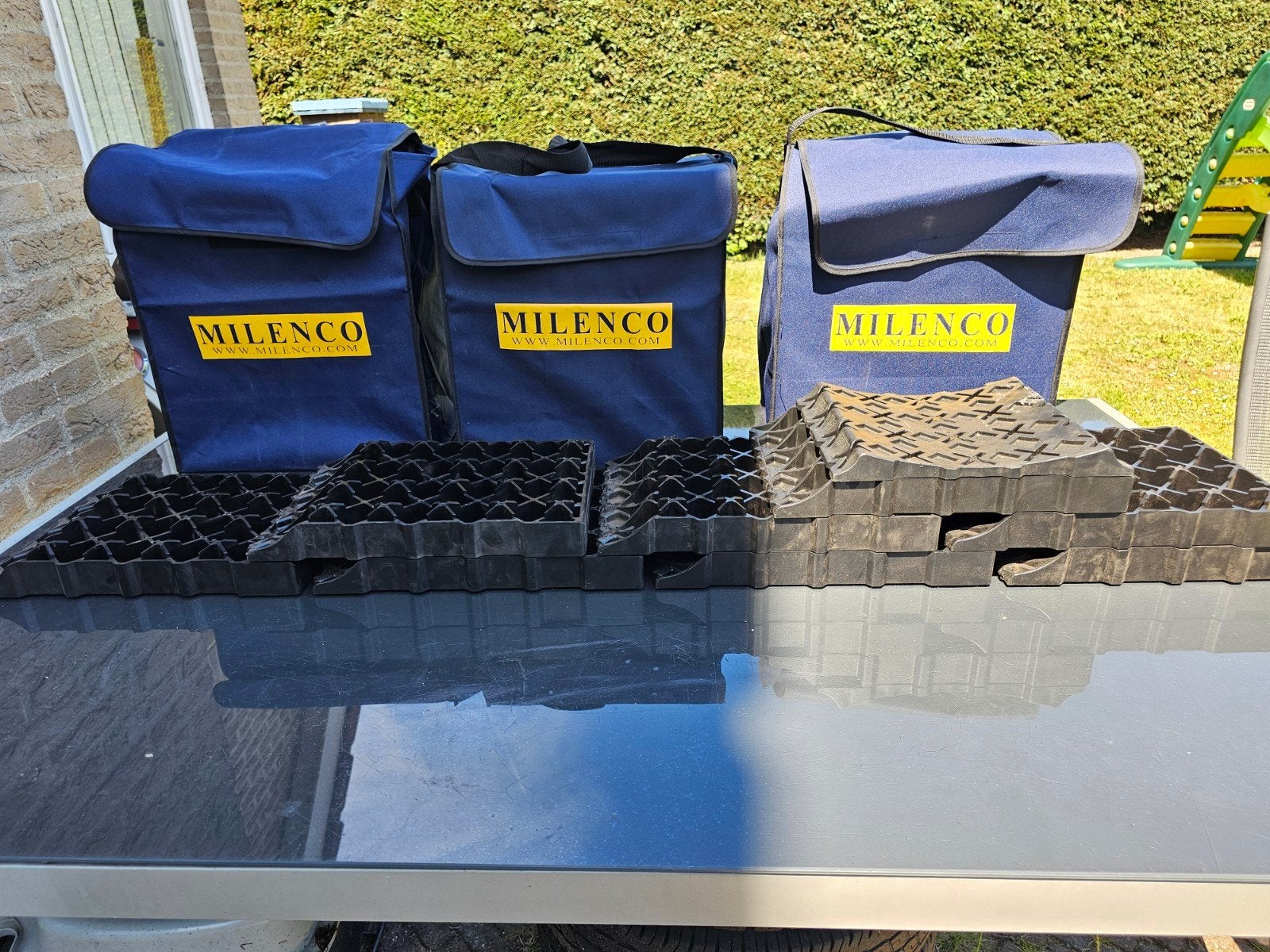 Milenco Oprijblokken met Draagtassen - Set van 3, Ophalen, Gebruikt
