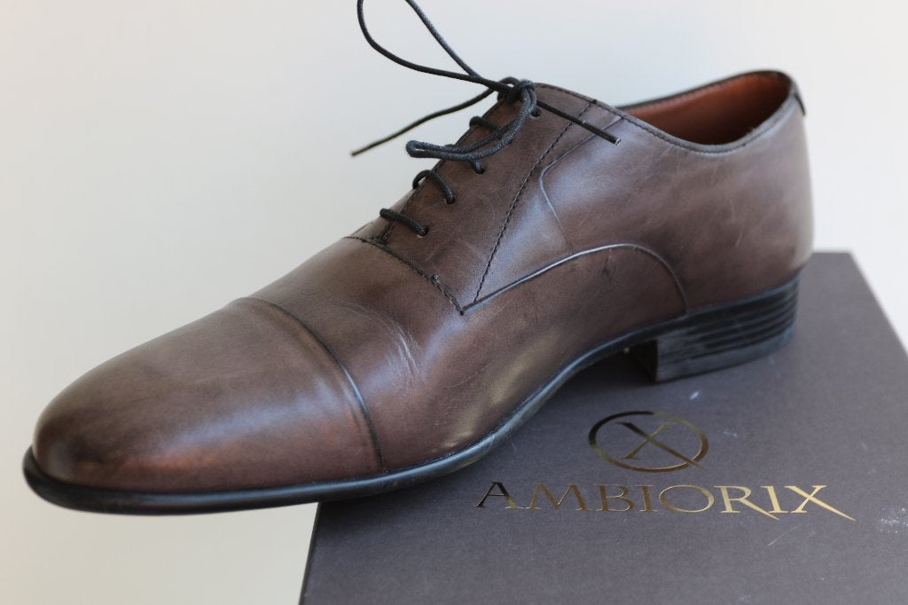 Gloednieuw in doos! Ambiorix Malaga lace-ups in maat 43 = 9, Kleding | Heren, Ambiorix, Overige kleuren, Nieuw, Ophalen of Verzenden