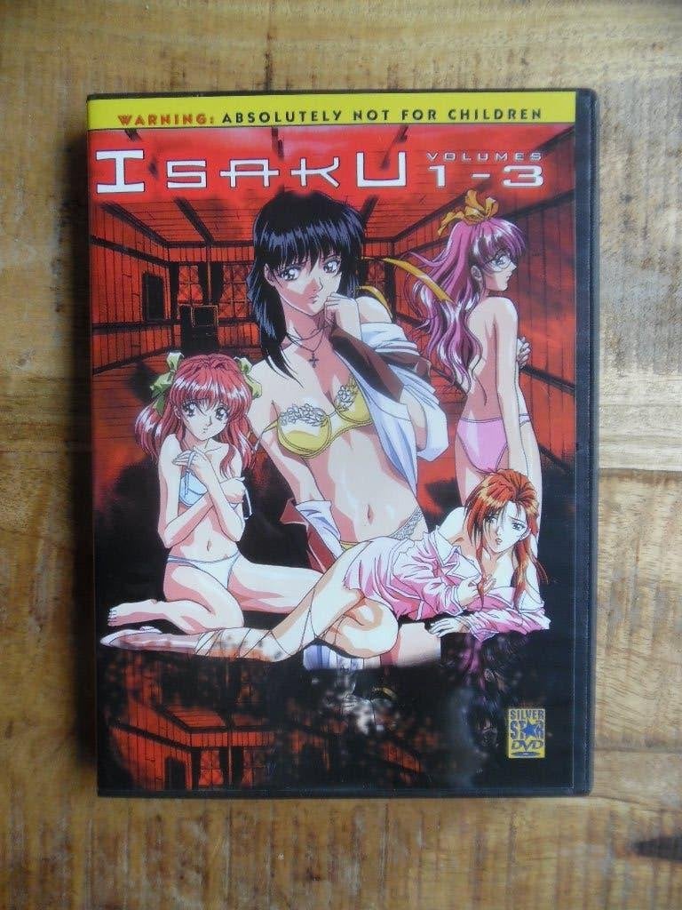 JAPAN EROTIC HENTAI ANIME - ISAKU 1 t/m 3, Vanaf 16 jaar, Verzenden, Zo goed als nieuw, Overige gebieden