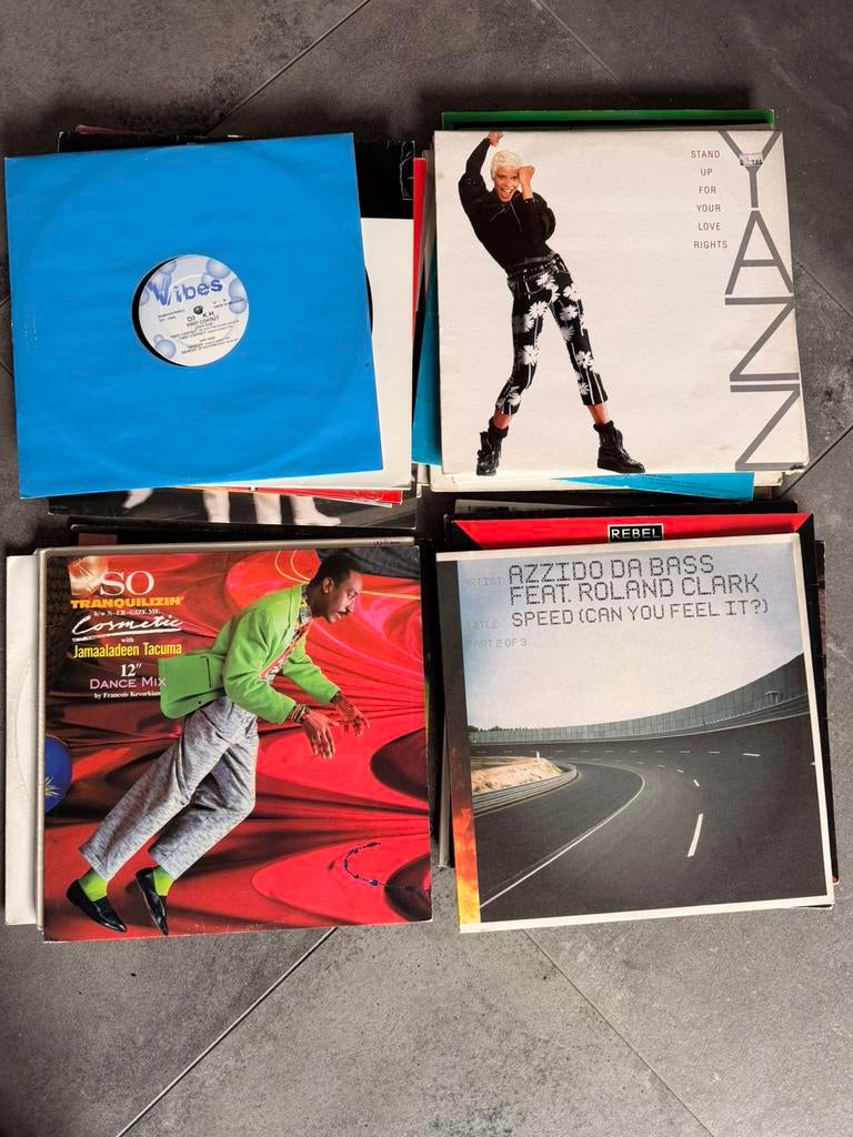 Vinyl LP collectie tech, house, trance, disco., Ophalen of Verzenden, 1990 - 1999, Gebruikt, 12 inch