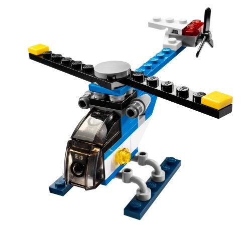5864 LEGO Creator 3-in-1 Mini Helikopter, Inclusief instructies, Lego, Ophalen of Verzenden, Zo goed als nieuw