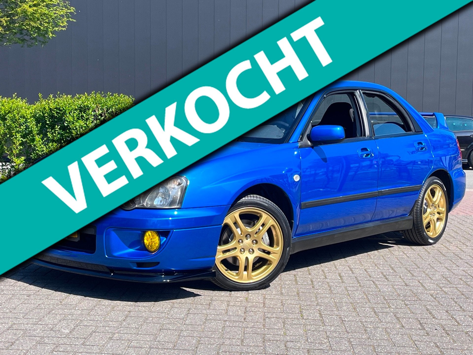 Subaru Impreza 2.0 WRX AWD | Airco | Origineel NL | NAP | De, Auto's, Subaru, 1994 cc, 1345 kg, Stof, Zwart