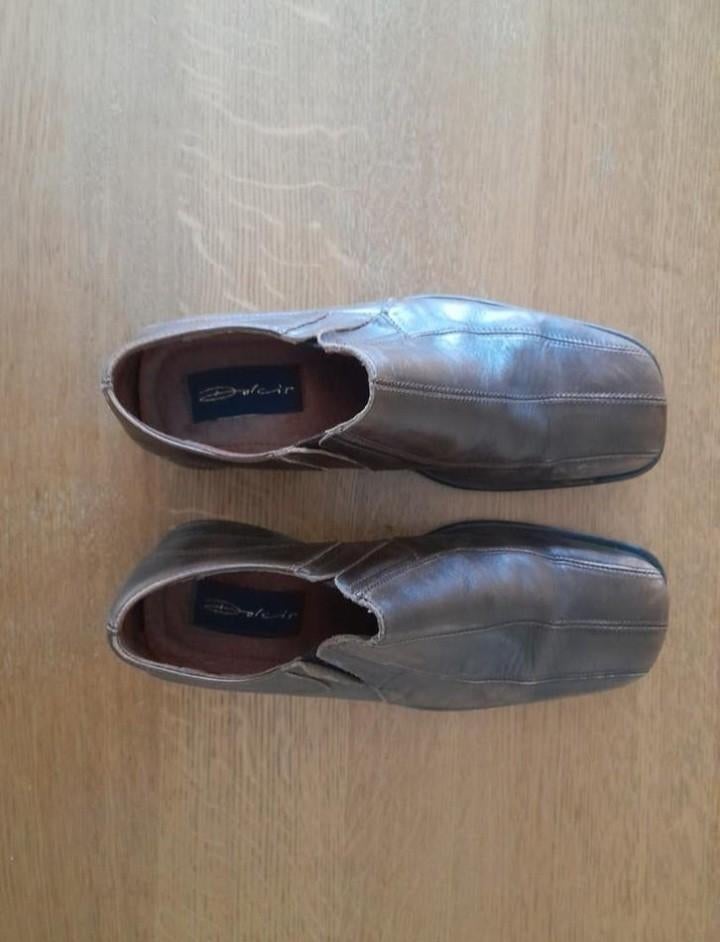 Schoenen instappers bruin heren maat 43, Ophalen of Verzenden, Zo goed als nieuw, Bruin, Loafers