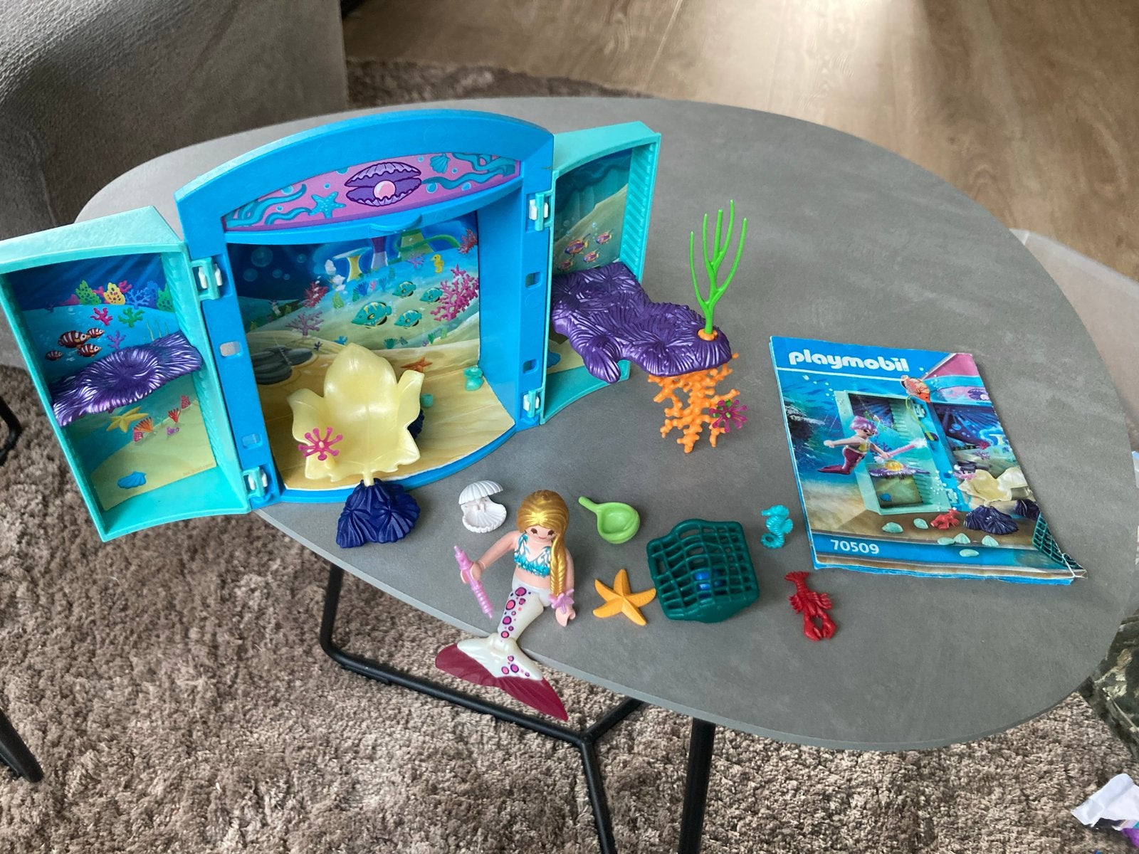 Playmobil Zeemeermin Wereld, Ophalen of Verzenden, Gebruikt, Complete set