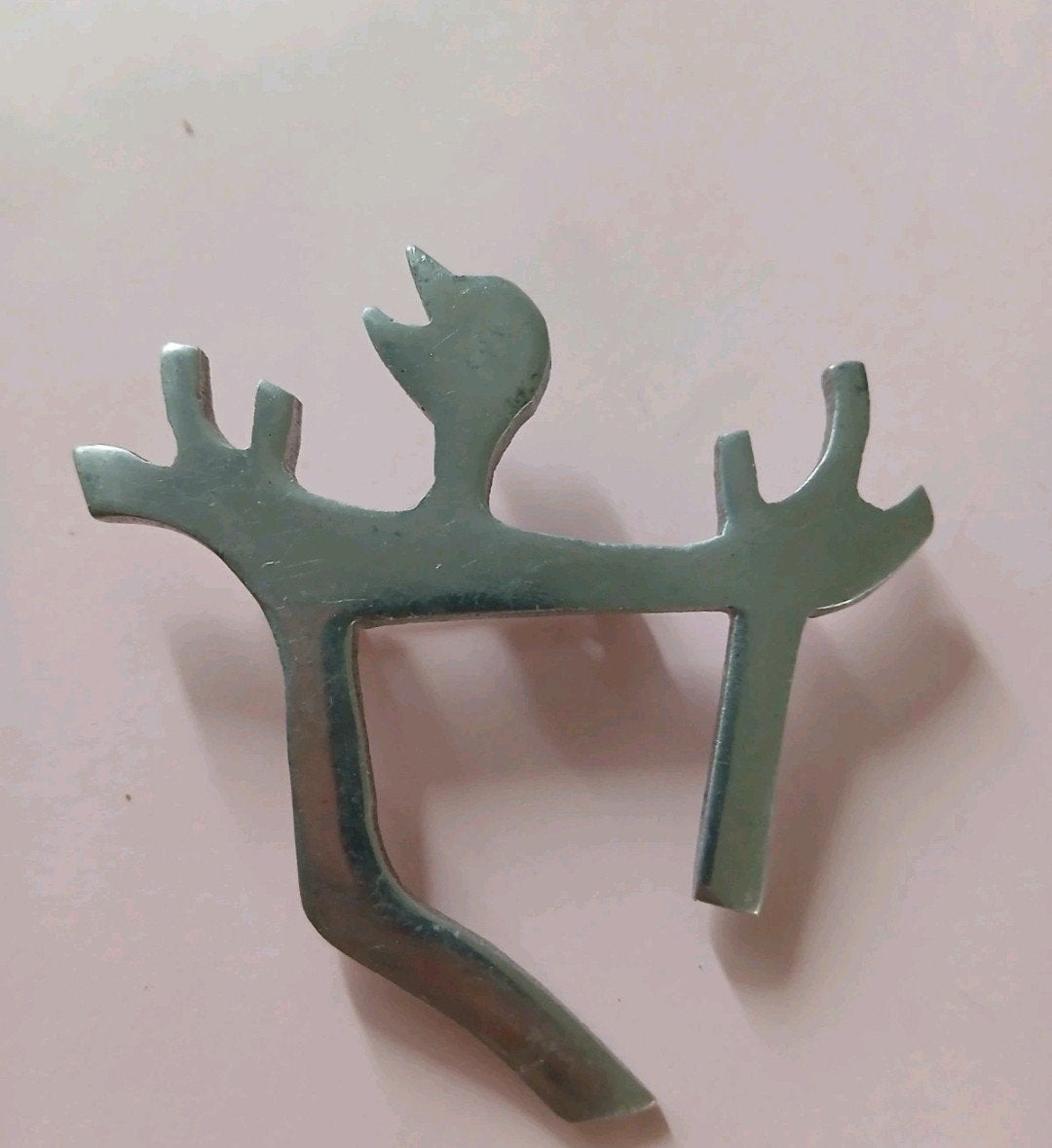 Vintage broche, Ophalen of Verzenden, Zo goed als nieuw, Overige materialen