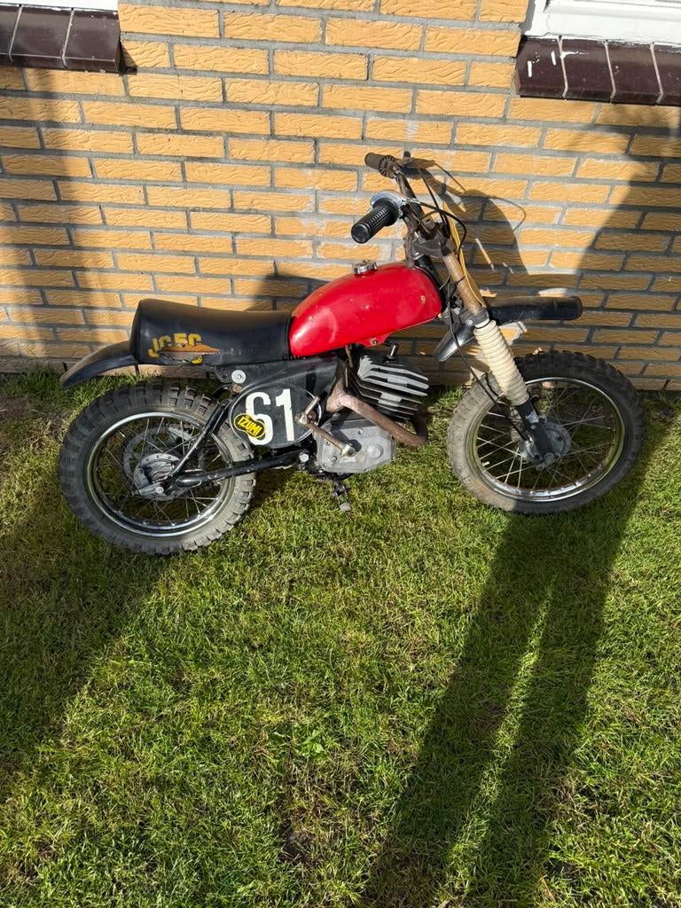 Italjet JC50 kindercrosser oldtimer, Ophalen, Zo goed als nieuw