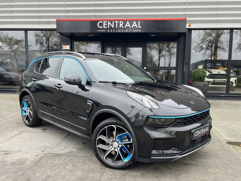Lynk & Co 01 Zwarte Hemel|Pano|BTW|Infinity|Memory|NL-Auto|A, Stof, Euro 6, Zwart, Bedrijf