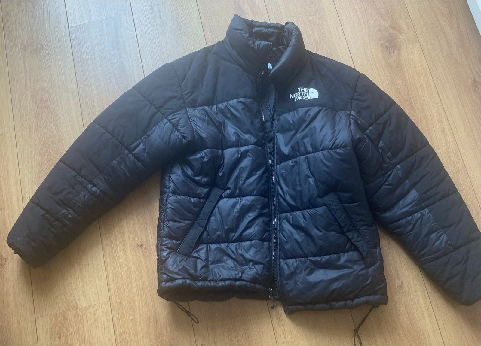 The North Face Puffer Jacket Zwart Maat M, Ophalen of Verzenden, Zo goed als nieuw, Maat 48/50 (M), Zwart