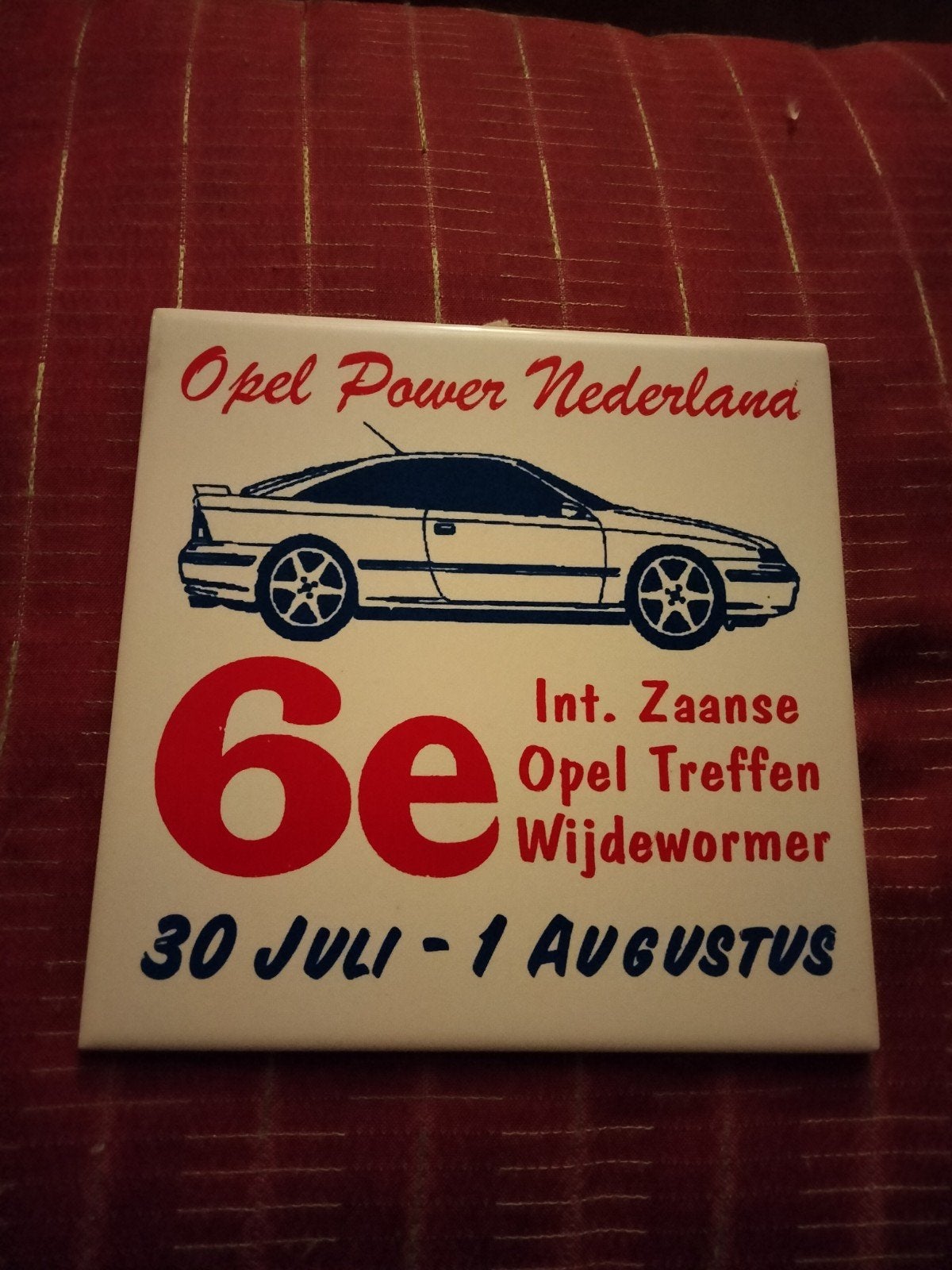 Tegel Opel Power Nederland, Verzamelen, Ophalen of Verzenden, Transport