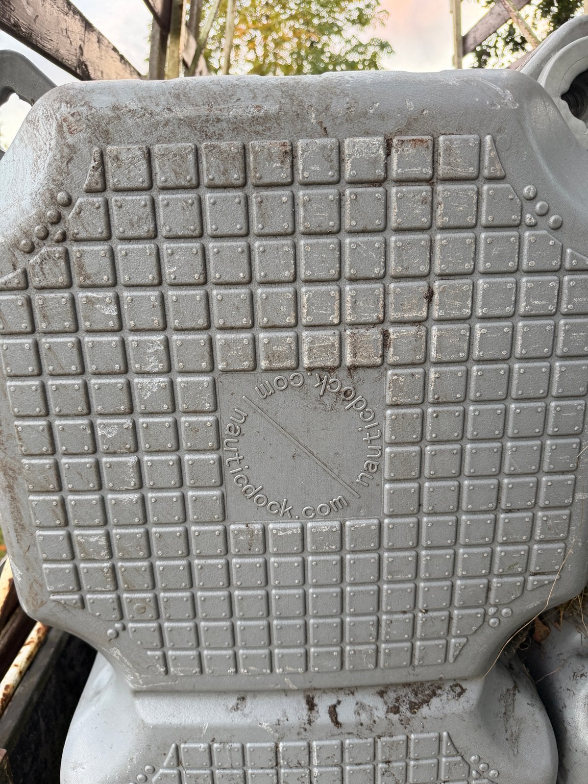 Nauticdock opvaardock ponton werkvlot steiger drijver, Ophalen, Gebruikt