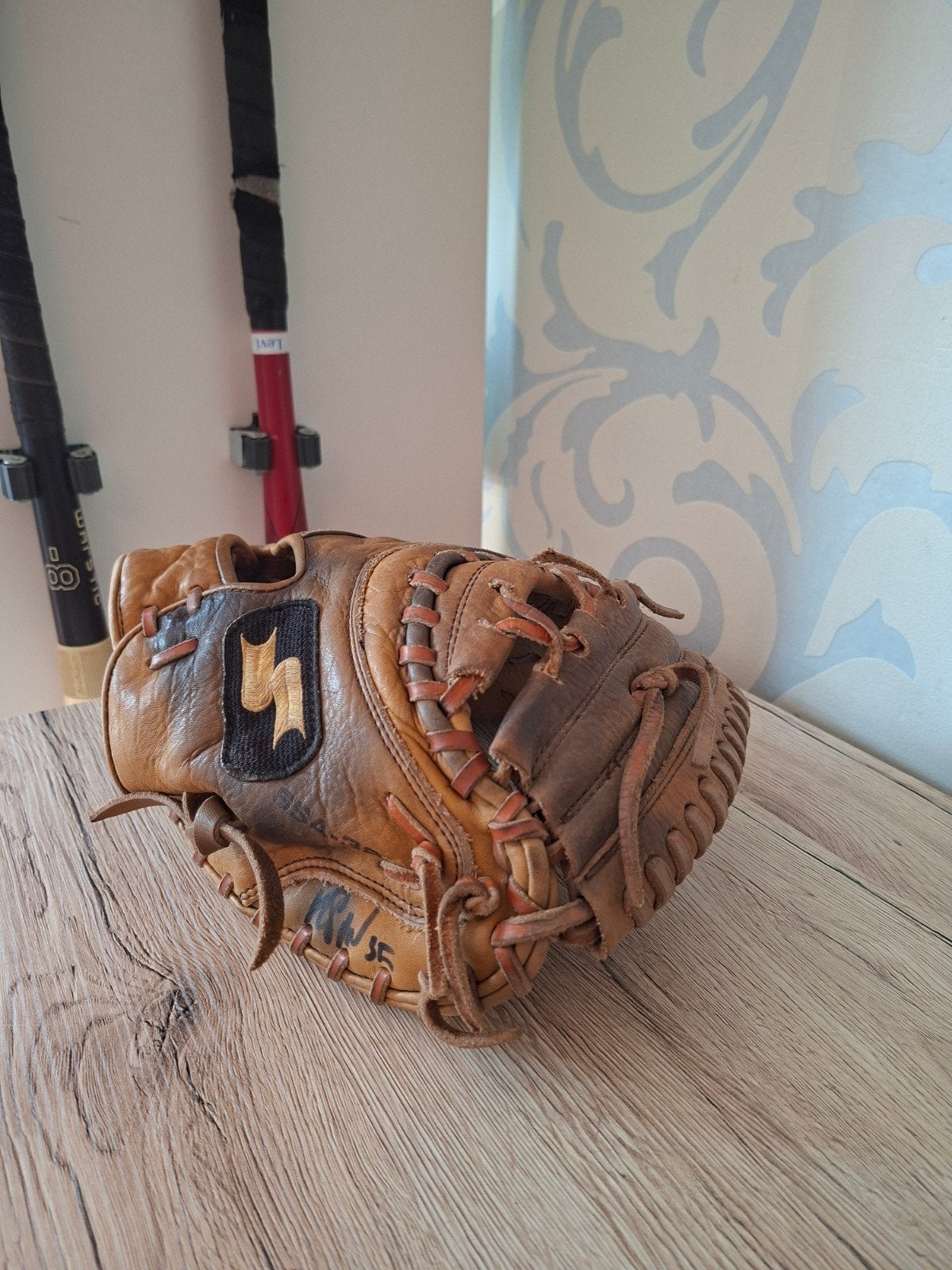 SSK Honkbal Catcher Handschoen - SSA-32 Select USA Steerhide, Ophalen of Verzenden, Gebruikt