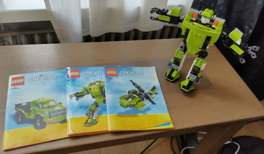 Lego Creator 3=1 : 31007 Compleet zonder doos, Kinderen en Baby's, Speelgoed | Duplo en Lego, Lego, Ophalen of Verzenden, Zo goed als nieuw