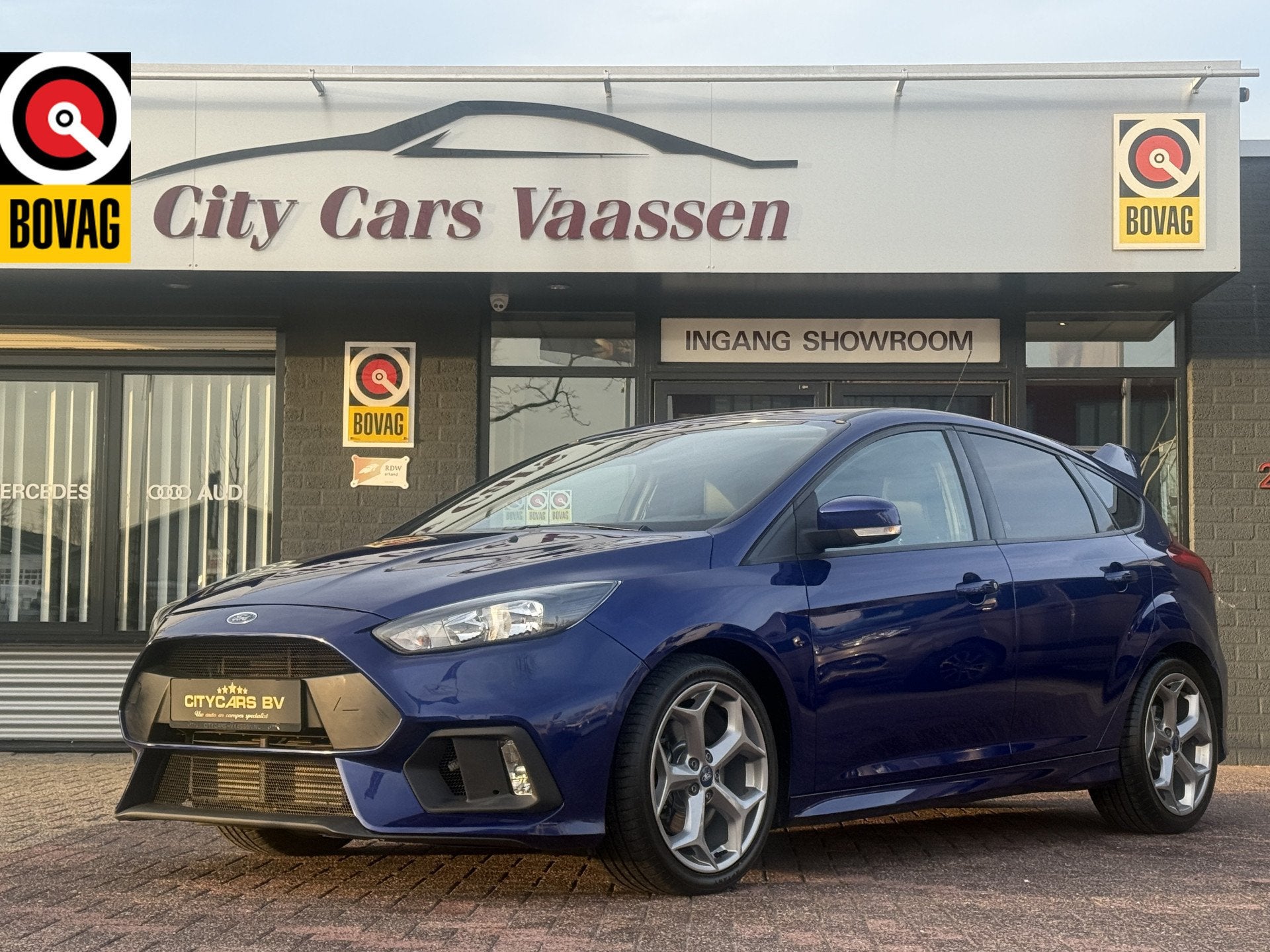 Ford Focus 2.0 ST RS Look 251 pk apple carplay pdc v/a Recar, Auto's, 15 km/l, Gebruikt, 4 cilinders, 252 pk