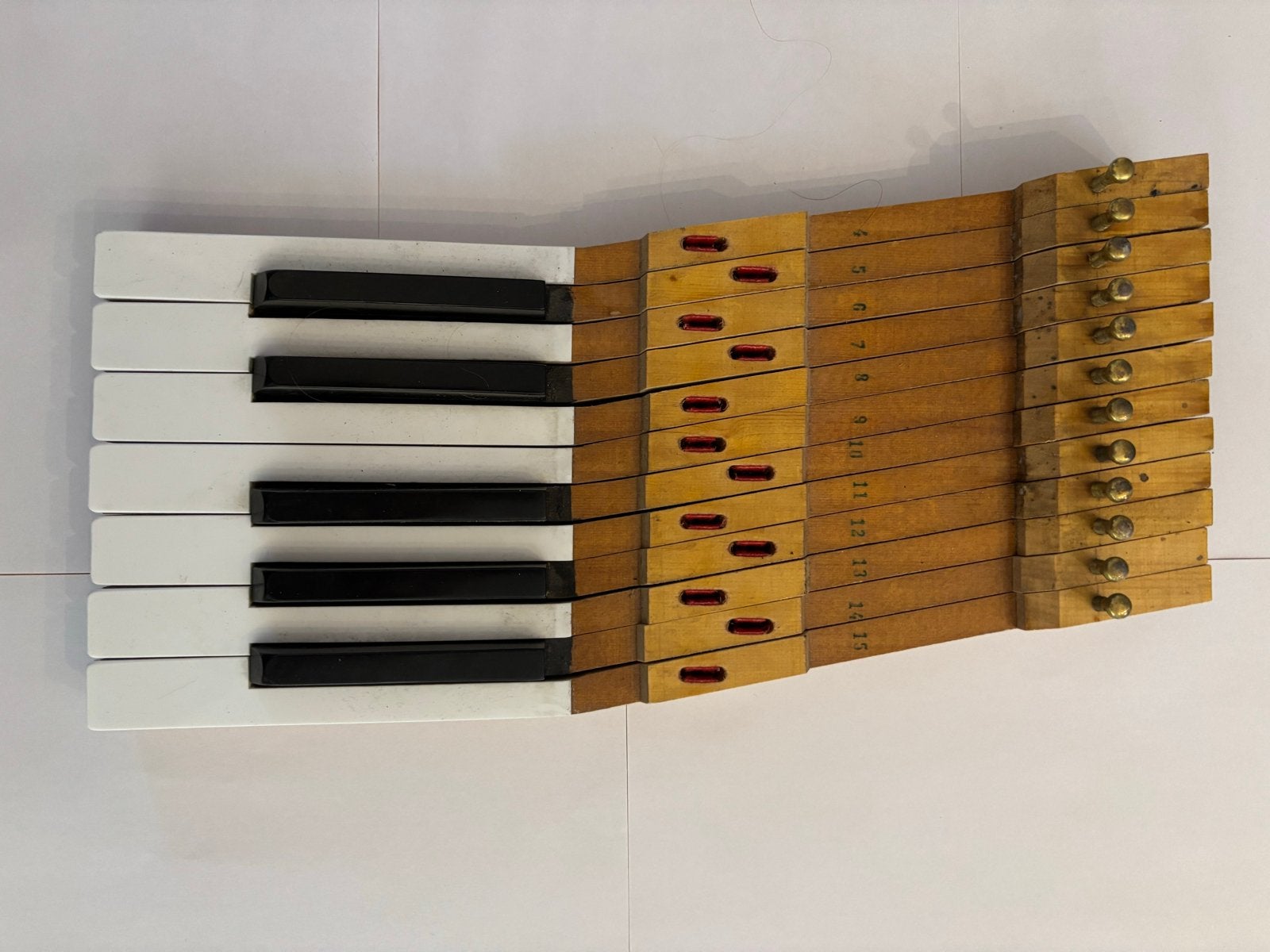 Pianotoetsen, compleet octaaf, Ophalen of Verzenden, Zo goed als nieuw, Overige aantallen, Overige merken