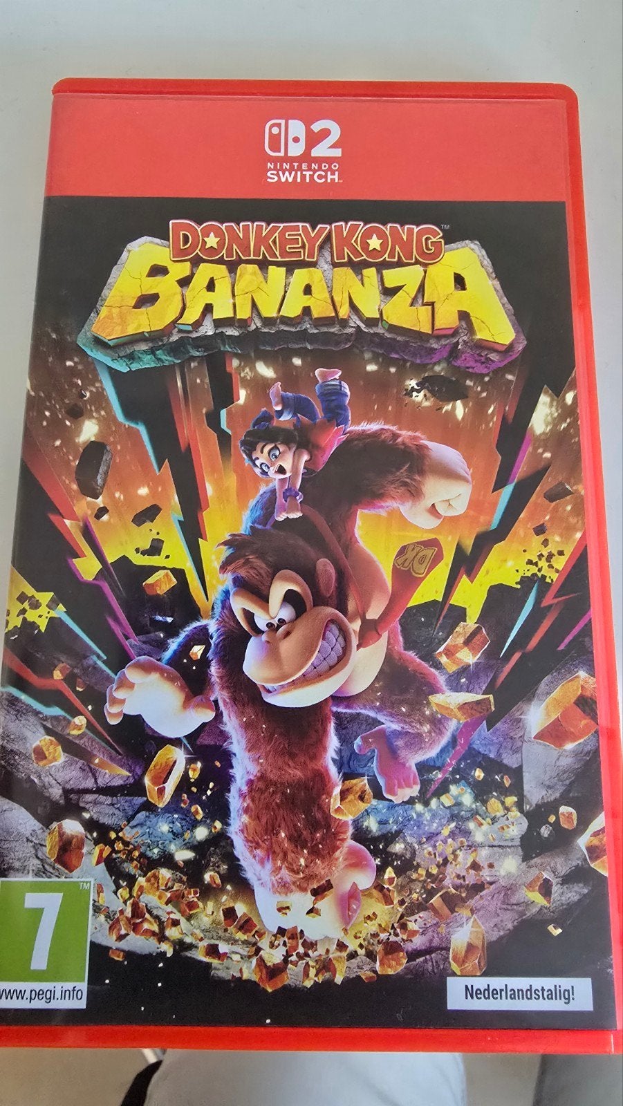 Donkey Kong Bananza Switch 2, Spelcomputers en Games, Overige genres, 1 speler, Ophalen of Verzenden, Zo goed als nieuw