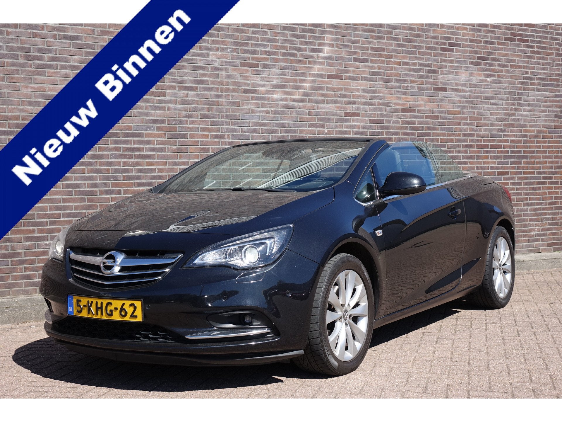 Opel Cascada 1.4 Turbo ecoFLEX Cosmo, zwart metallic, zwart, Auto's, Opel, Voorwielaandrijving, Euro 5, 4 cilinders, Cabriolet