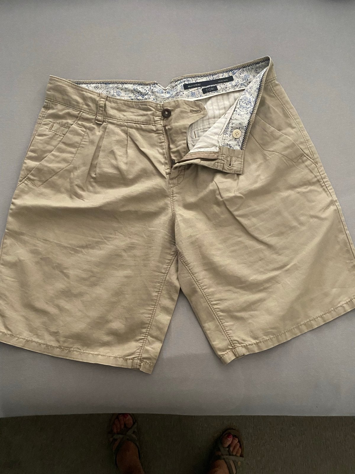 Marc O'Polo DORI Casual Shorts - Beige, Kleding | Dames, Maat 38/40 (M), Kort, Beige, Ophalen of Verzenden