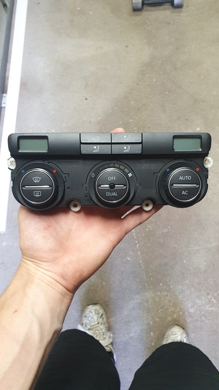 VW Golf 5 GTI Origineel Climatronic-paneel 1K0907044DD, Ophalen of Verzenden, Gebruikt, Volkswagen