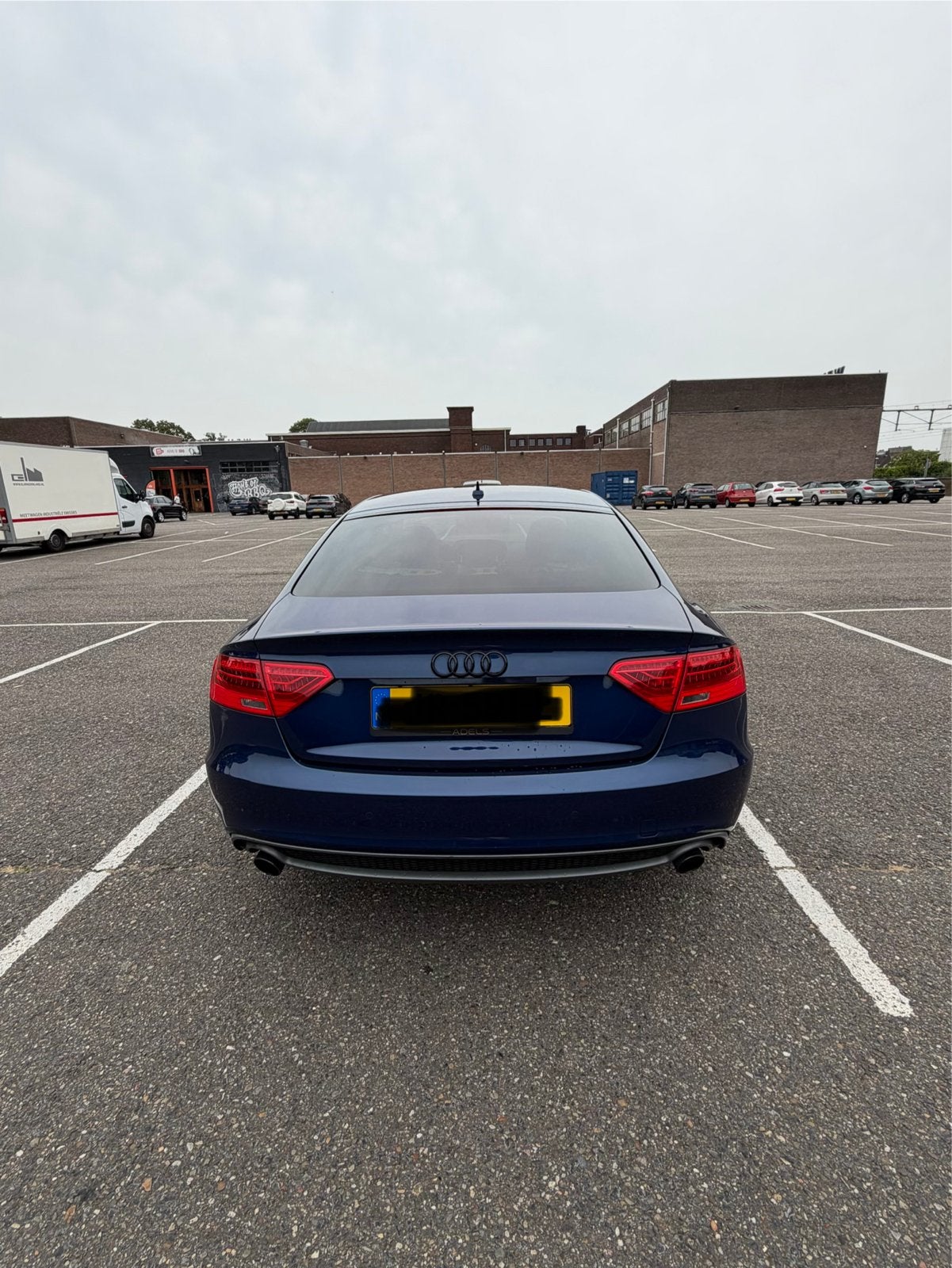 Audi A5 Sportback 1.8 TFSI S line | Automaat | 2016, 4 cilinders, Blauw, Origineel Nederlands, 144 pk