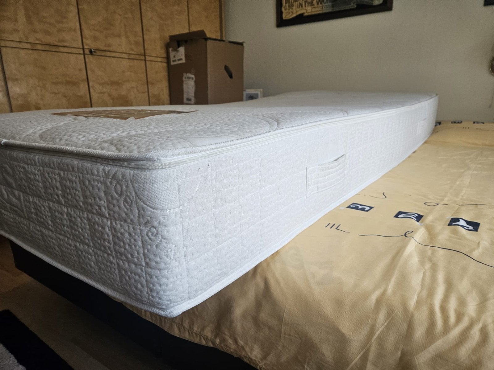 Auping Royal Class Handmade Matras 90x200 in goede staat, Ophalen, Gebruikt, 90 cm, Eenpersoons