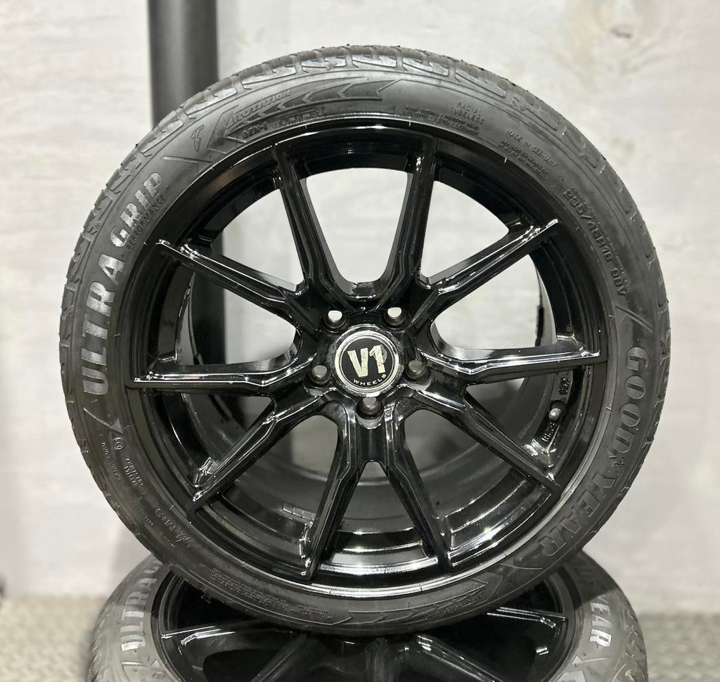 Velgen 5x112 18 inch V1 wheels V1, Ophalen, 18 inch, Velg(en), Nieuw
