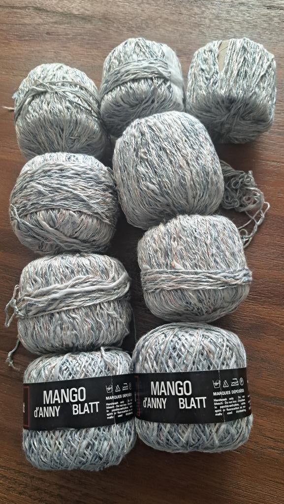 Anny Blatt Mango garen - 6 bollen, Hobby en Vrije tijd, Ophalen of Verzenden, Nieuw, Breien of Haken, Wol of Garen
