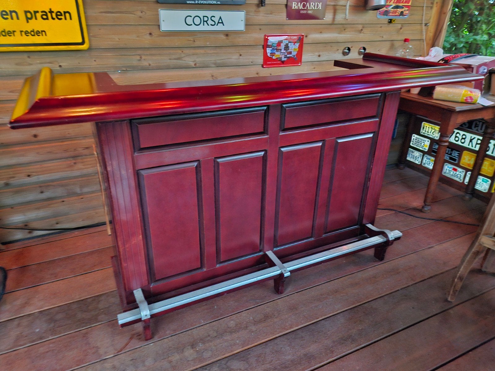 mooie bar voor mancave thuis café kroeg zuipkeet, Ophalen, Zo goed als nieuw