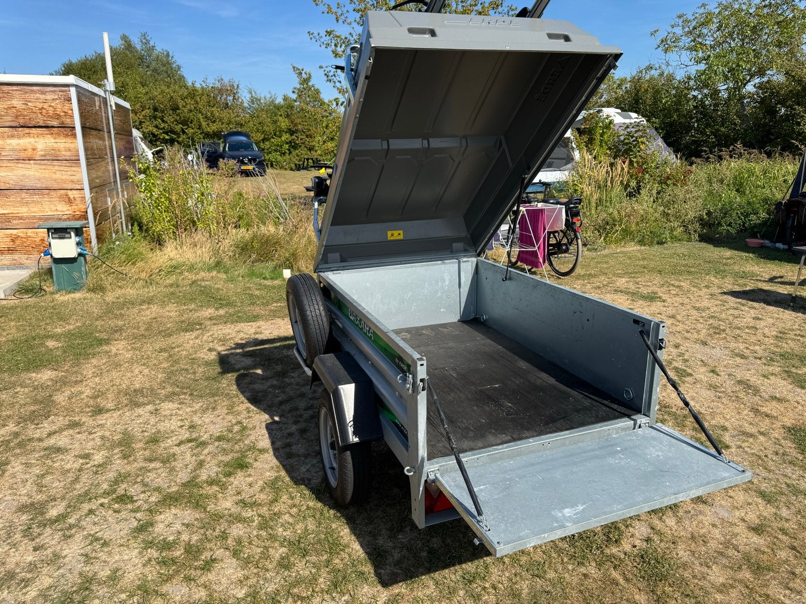 Daxara 158 Bagagewagen, Ophalen, Gebruikt