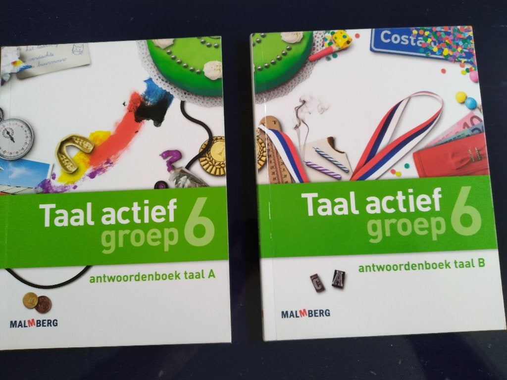 Taal Actief - Groep 6 - Antwoordenboek Taal 6A en 6B., Ophalen of Verzenden, Gelezen, Overige niveaus, Nederlands