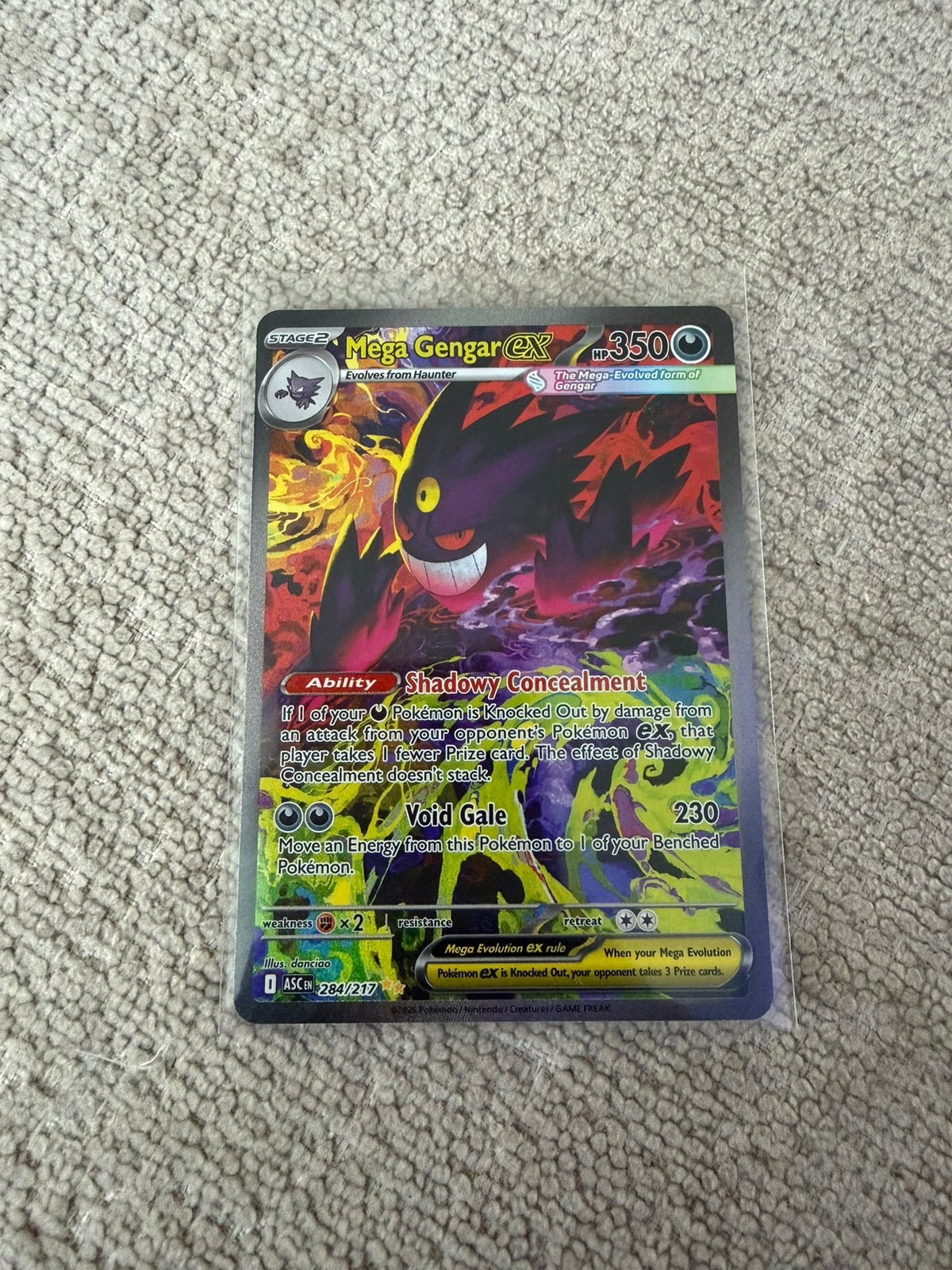 Mega gengar ex, Ophalen of Verzenden, Zo goed als nieuw