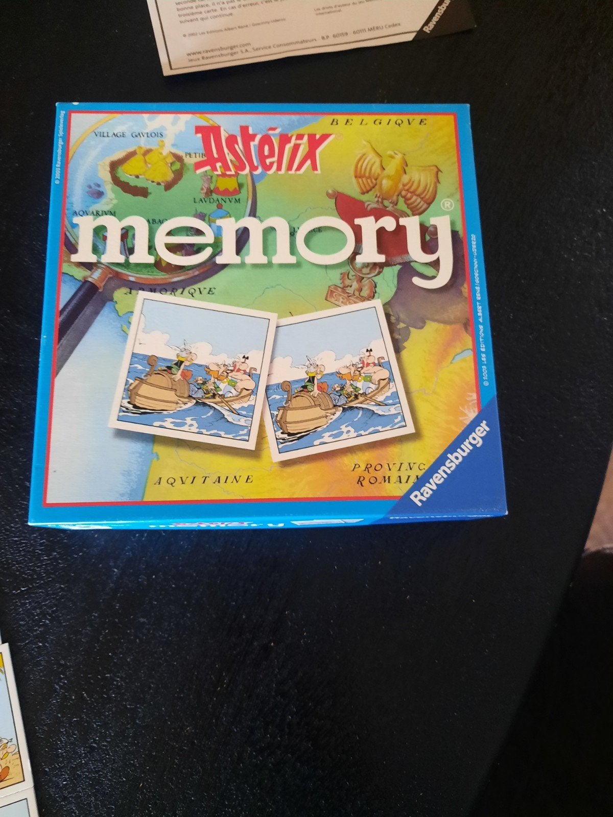 ASTERIX MEMORY SPEL van Ravensburger 72 kaarten uit 2003, Ophalen of Verzenden