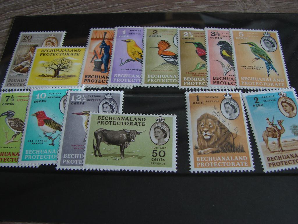 S tokkaartje Bechuanaland   postfris, Ophalen of Verzenden, Buitenland