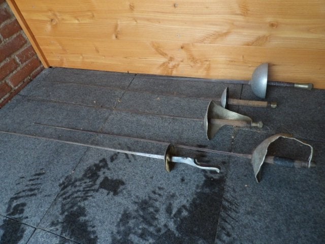 Vintage Degens, Floretten en Zwaarden, Antiek en Kunst, Ophalen