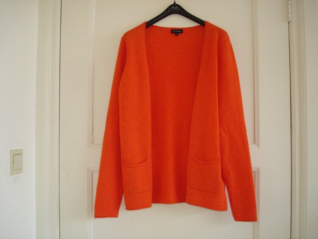 Bloomings vest maat S oranje lamswol, Nieuw, Oranje, Ophalen of Verzenden, Bloomings
