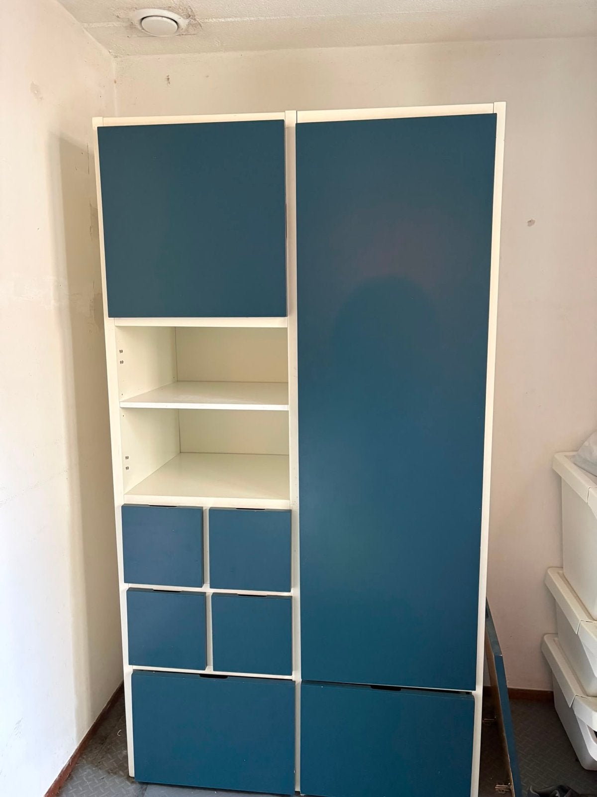 Gratis: IKEA Rakke Kast, Ophalen, Gebruikt, 200 cm of meer, 50 tot 100 cm