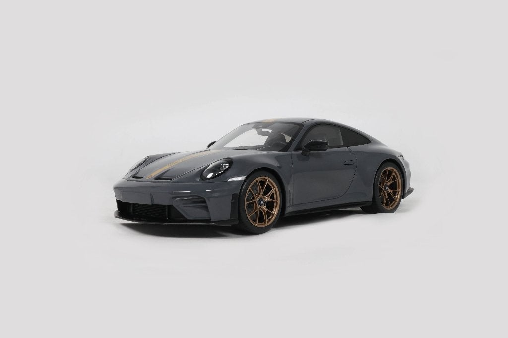 Porsche 911 (992.2) GT3 Touring 2025 Grijs - GT Spirit 1:18, Overige merken, Auto, Nieuw, Ophalen of Verzenden