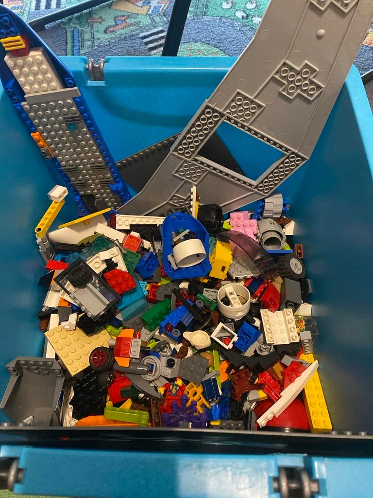 Lego bouwblokken en onderdelen 2 kg, Ophalen of Verzenden, Gebruikt, Overige merken