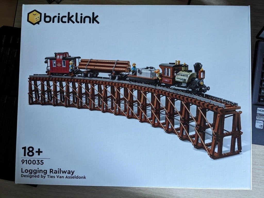910035 Lego Logging Railway Bricklink limited edition New, Inclusief accessoires, Overige thema's, Lego, Nieuw
